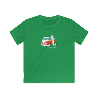 Surfs Up Dude. Kids Softstyle Tee