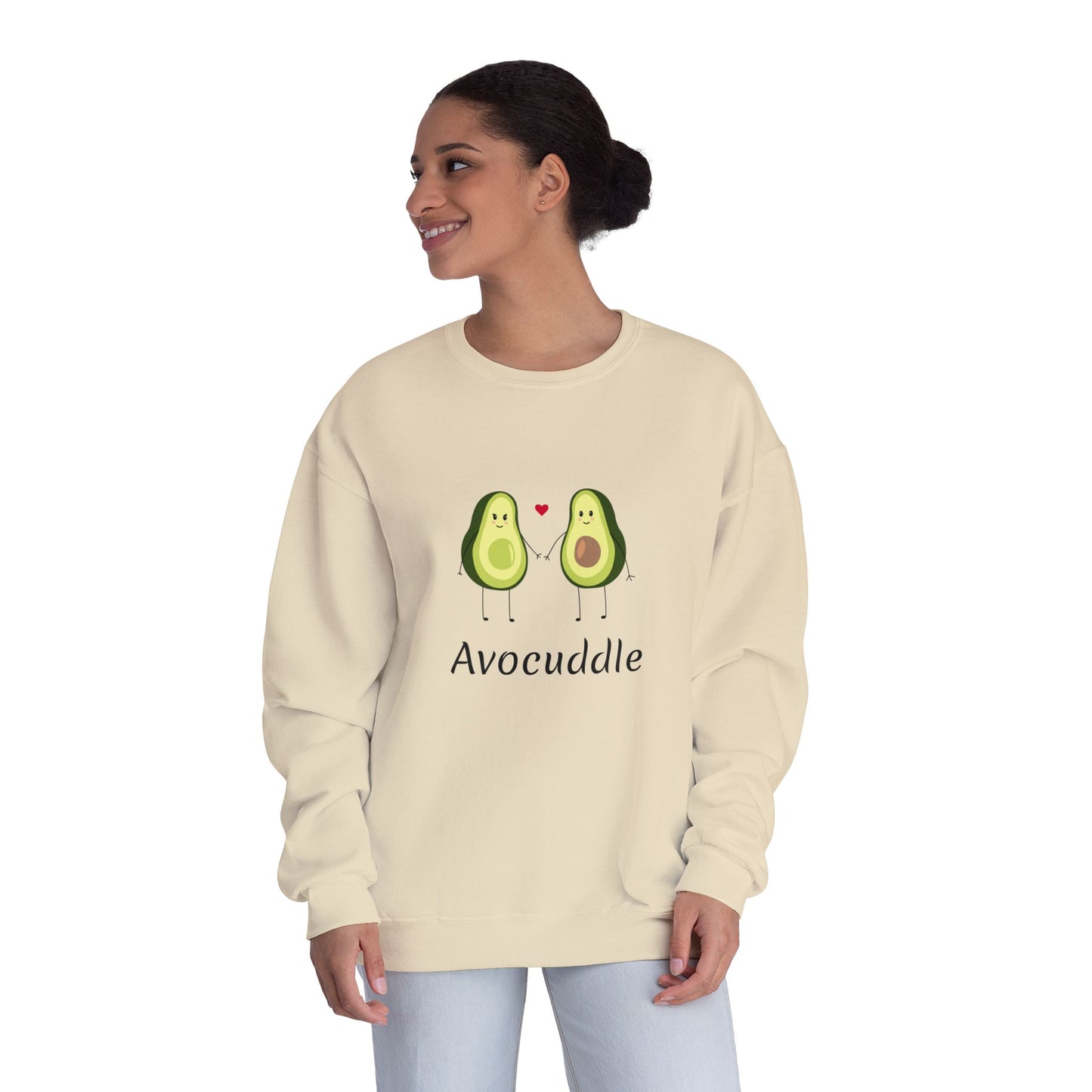 Avocuddle.  Unisex NuBlend® Crewneck Sweatshirt