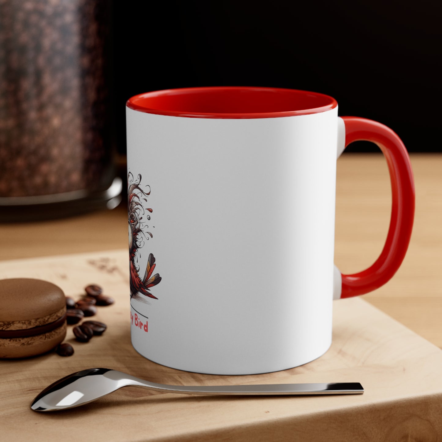 Crazy Bird. Accent Coffee Mug, 11oz