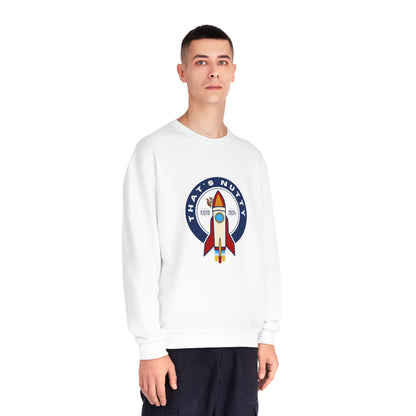 That's Nutty On A Rocket Ship..  Unisex NuBlend® Crewneck Sweatshirt