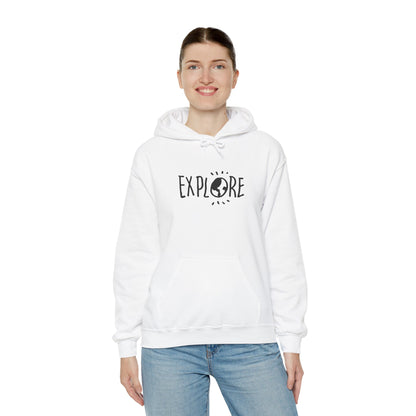 Explore Hoodie – Adventure Graphic Sweatshirt, Unisex Outdoor Hoodie