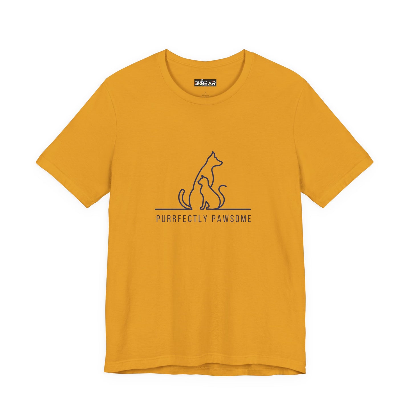 Purrfectly Pawsome. Unisex Jersey Short Sleeve Tee