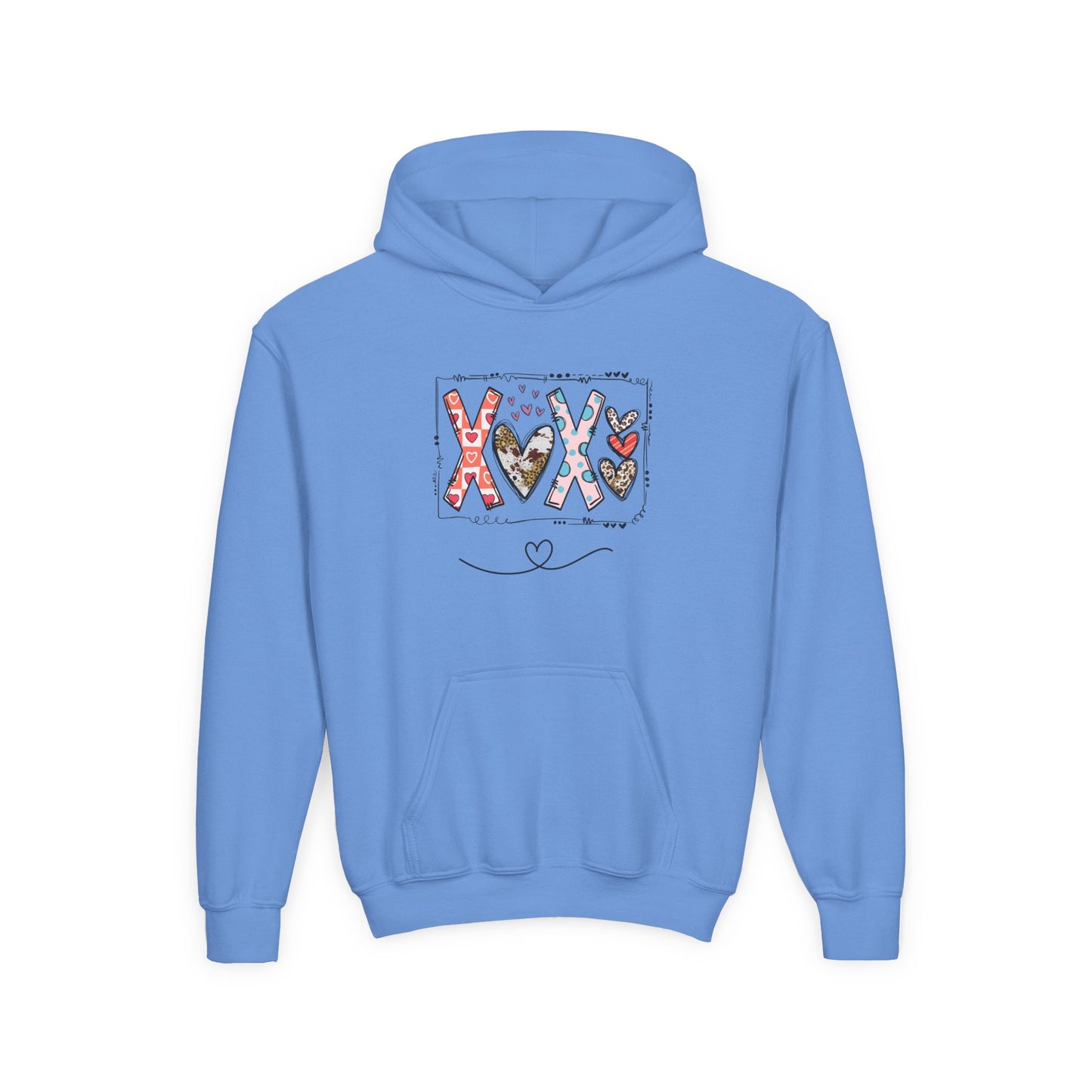 Sign of Love. XOXO. Kids Hoodie