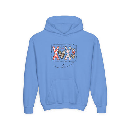 Sign of Love. XOXO. Kids Hoodie