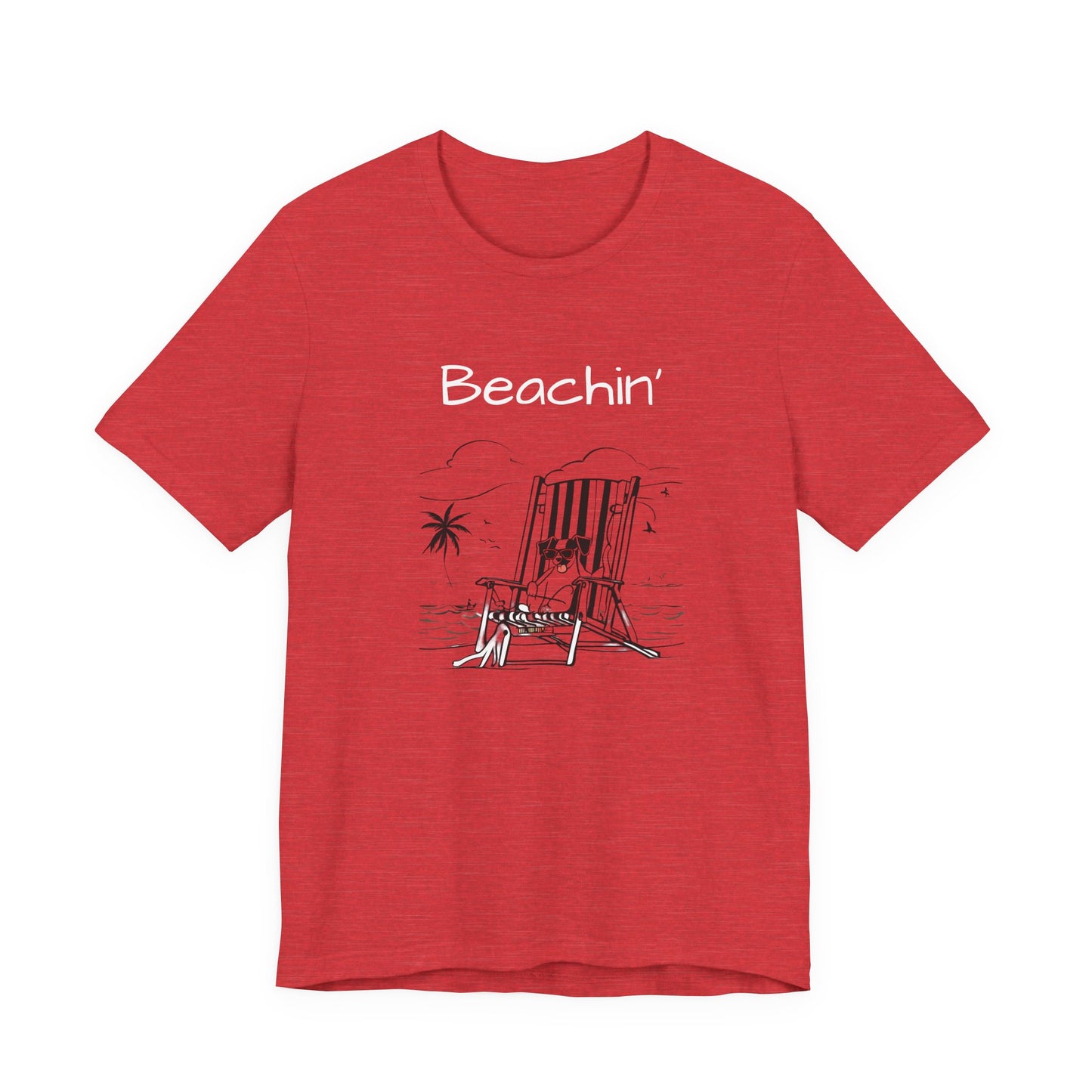 Beachin'. Unisex Jersey Short Sleeve Tee