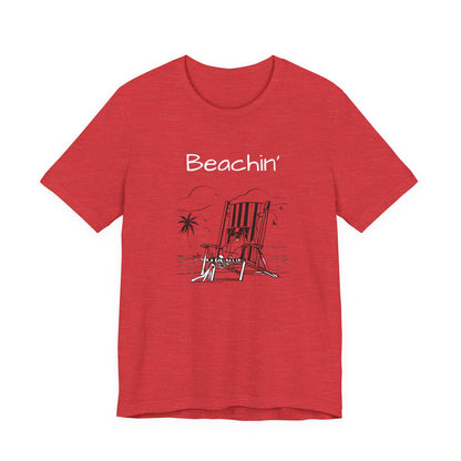 Beachin'. Unisex Jersey Short Sleeve Tee