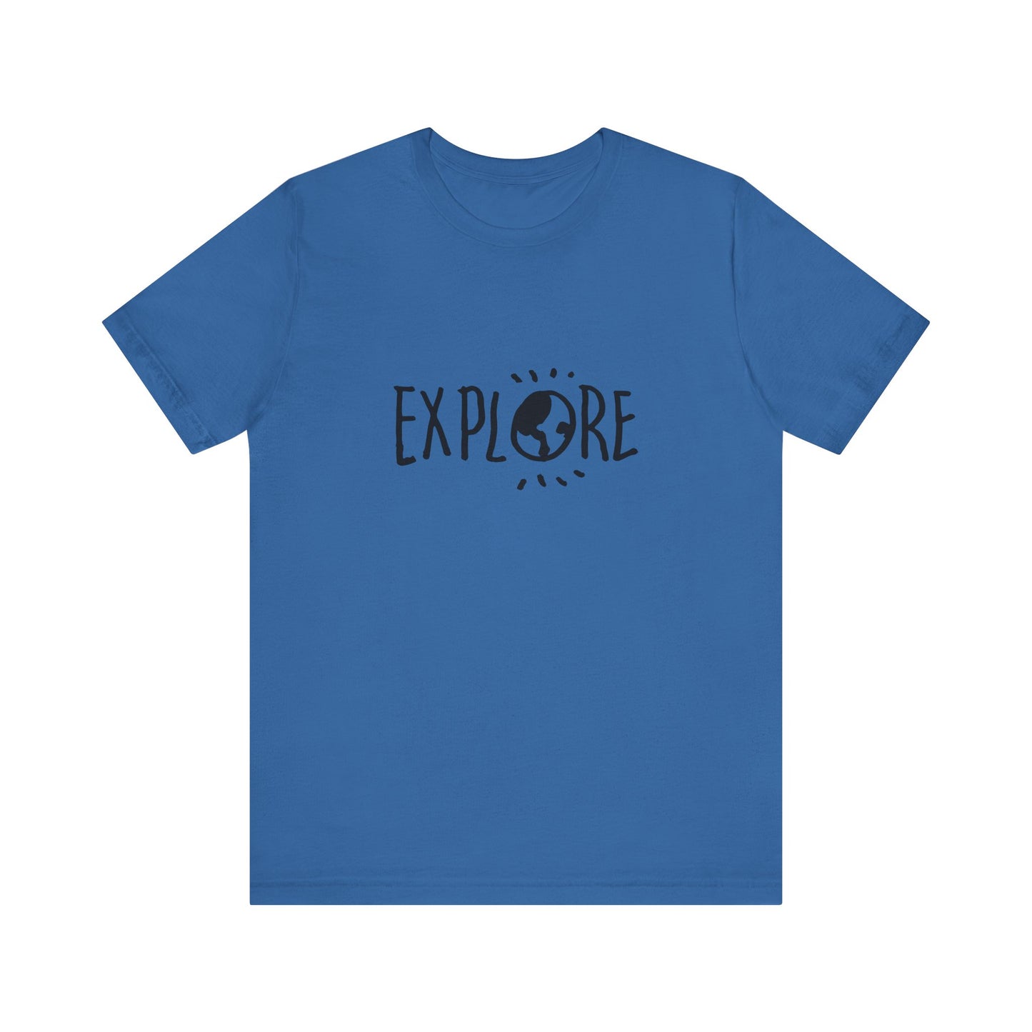 Explore. Unisex Jersey Short Sleeve Tee