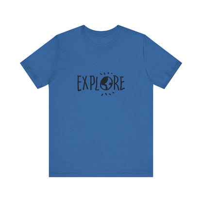 Explore. Unisex Jersey Short Sleeve Tee