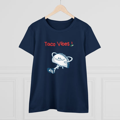 Taco Vibes! Women's Midweight Cotton Tee