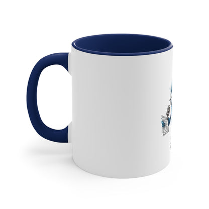 Birdcaster. Accent Coffee Mug, 11oz