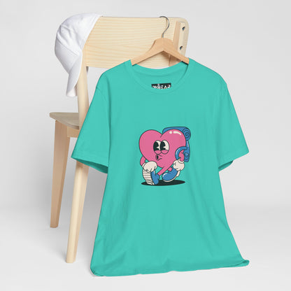 Health Heart. Unisex Jersey Short Sleeve Tee