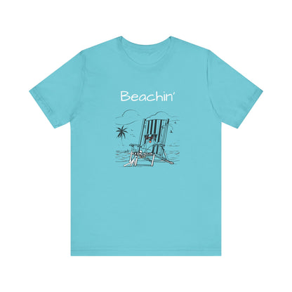 Beachin'. Unisex Jersey Short Sleeve Tee