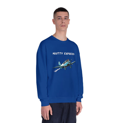 Nutty's Express Delivery. Always On-Time. Unisex NuBlend® Crewneck Sweatshirt