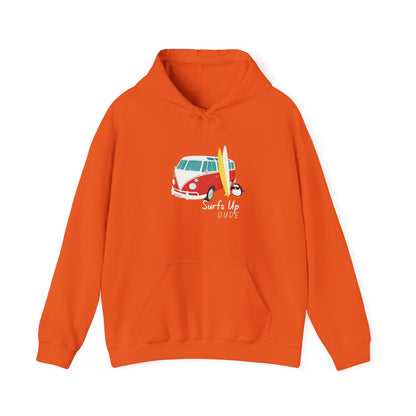 Surfs Up Dude. Unisex Heavy Blend™ Hooded Sweatshirt
