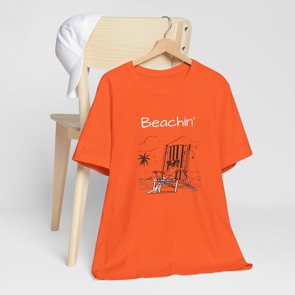 Beachin'. Unisex Jersey Short Sleeve Tee