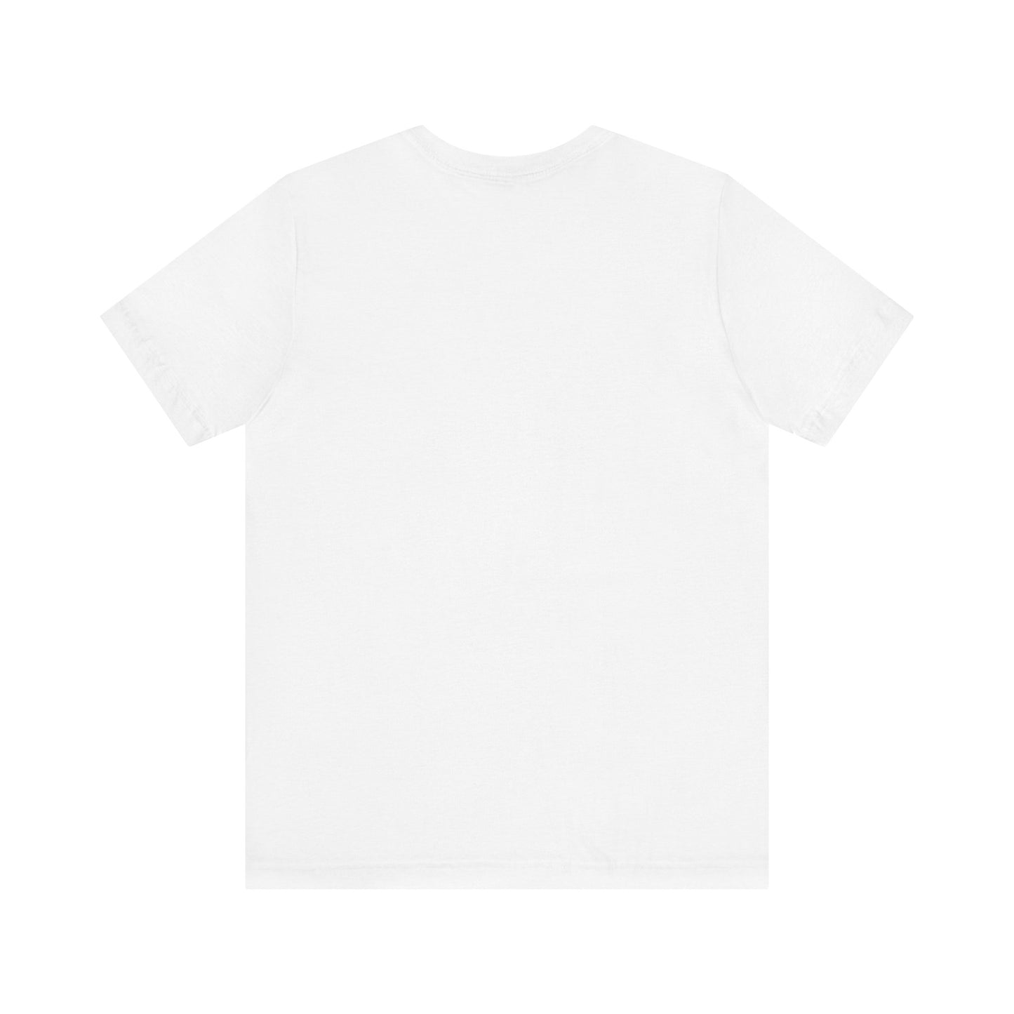 Solid White Blend. Unisex Jersey Short Sleeve Tee