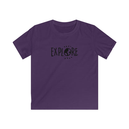 Explore. Kids Softstyle Tee