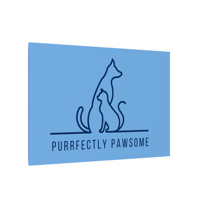 Purrfectly Pawsome. Canvas Gallery Wraps