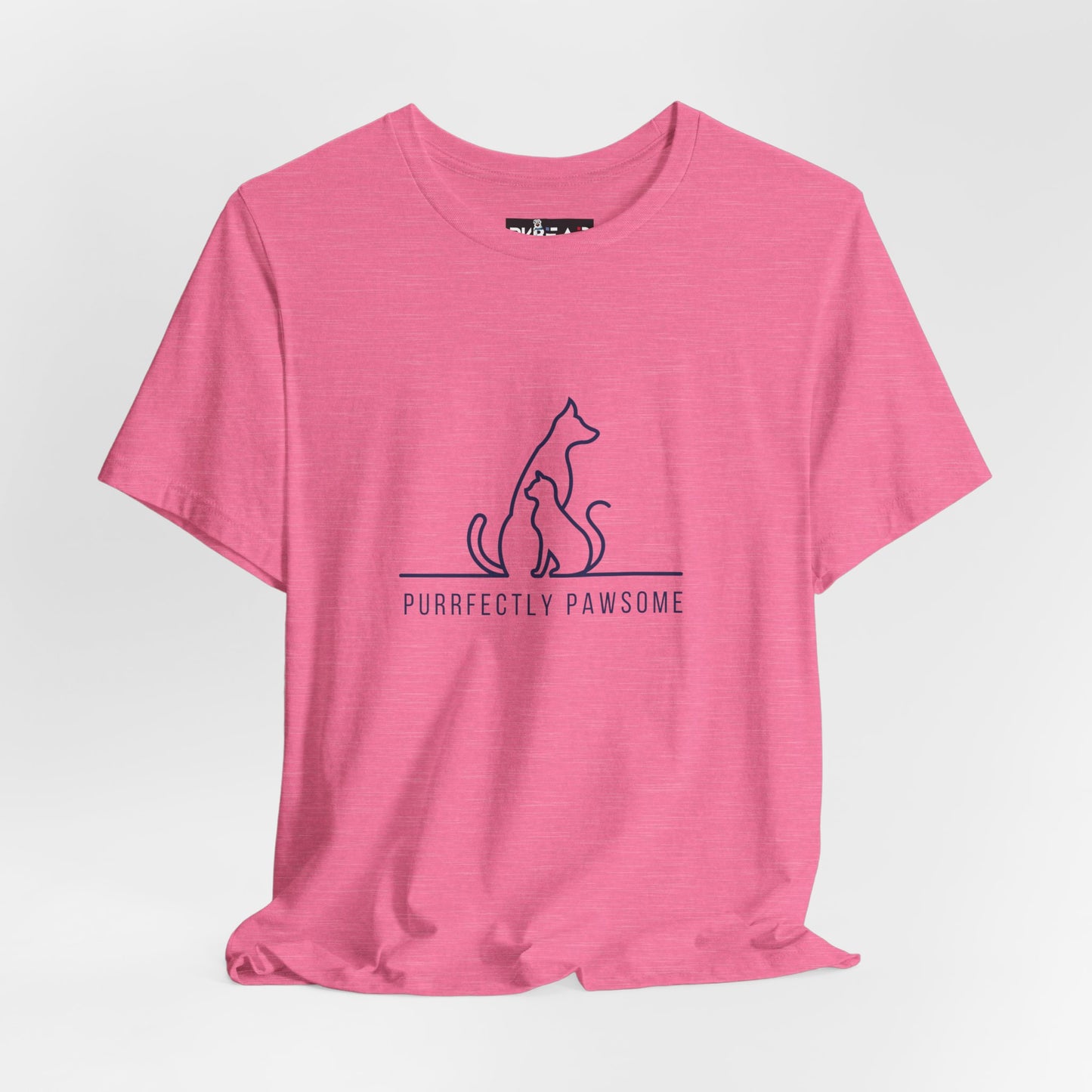 Purrfectly Pawsome. Unisex Jersey Short Sleeve Tee
