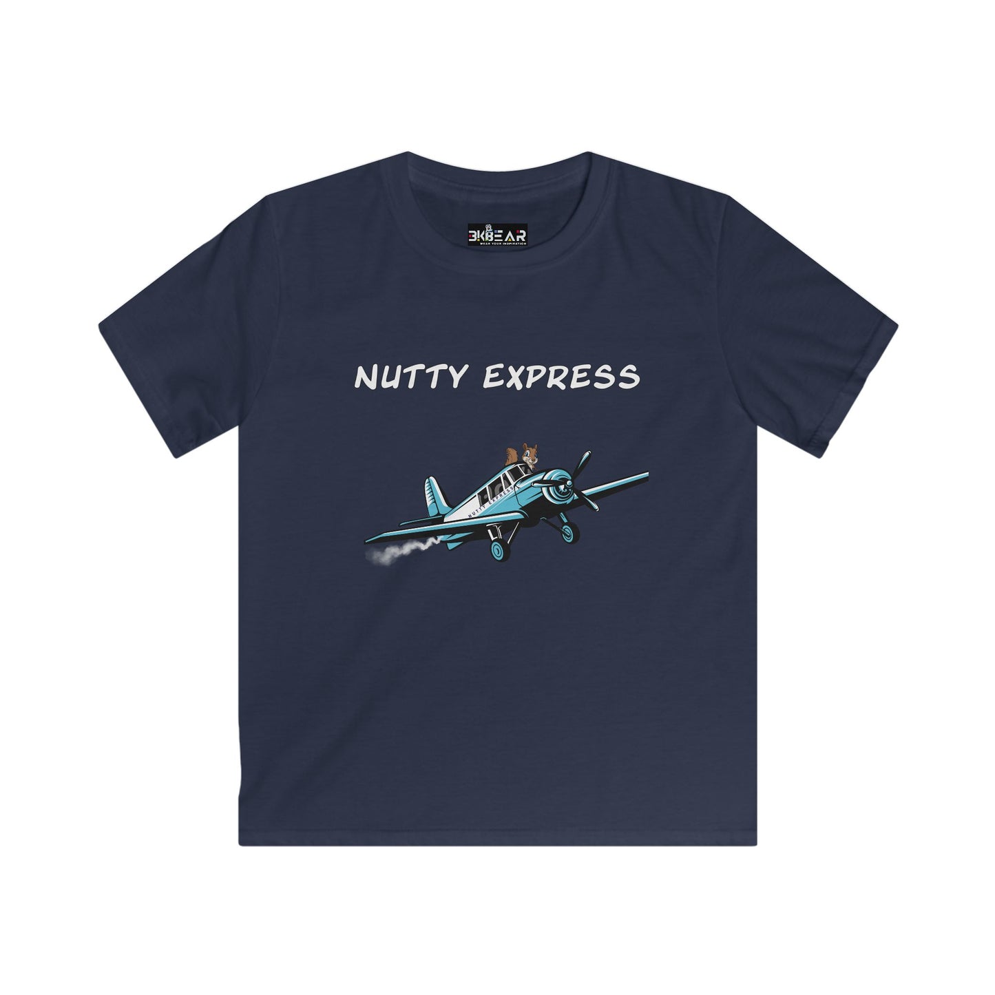 Nutty's Express Delivery. Always On-Time. Kids Softstyle Tee