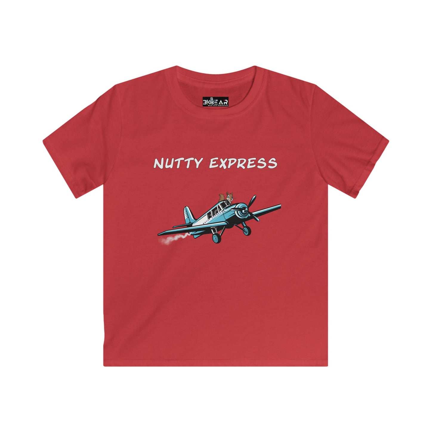 Nutty's Express Delivery. Always On-Time. Kids Softstyle Tee