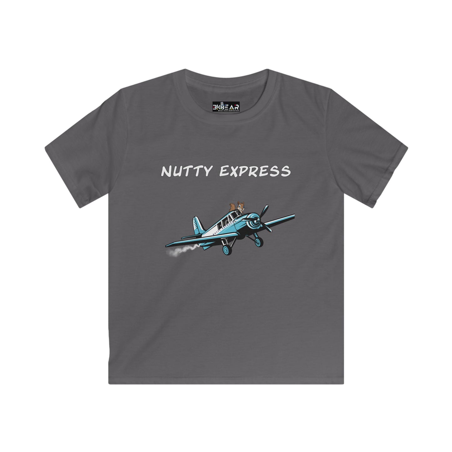 Nutty's Express Delivery. Always On-Time. Kids Softstyle Tee