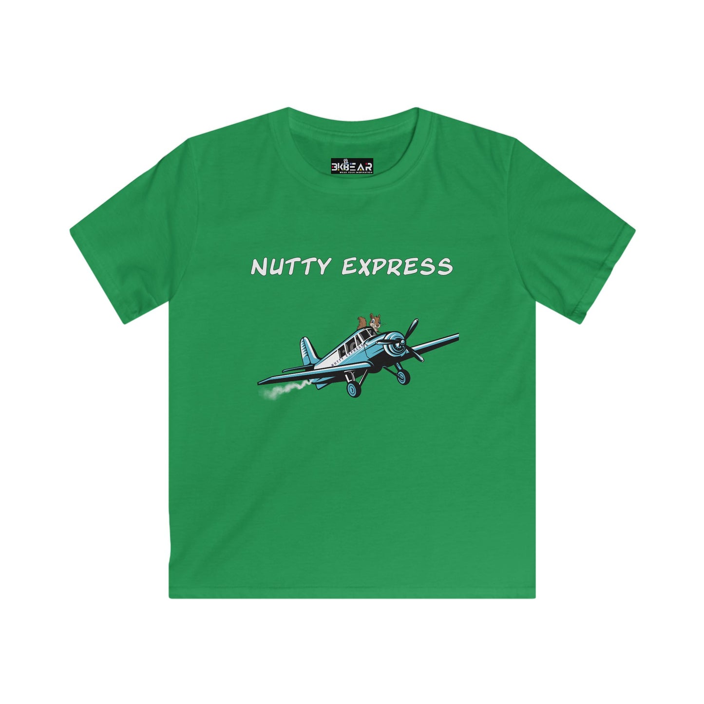Nutty's Express Delivery. Always On-Time. Kids Softstyle Tee