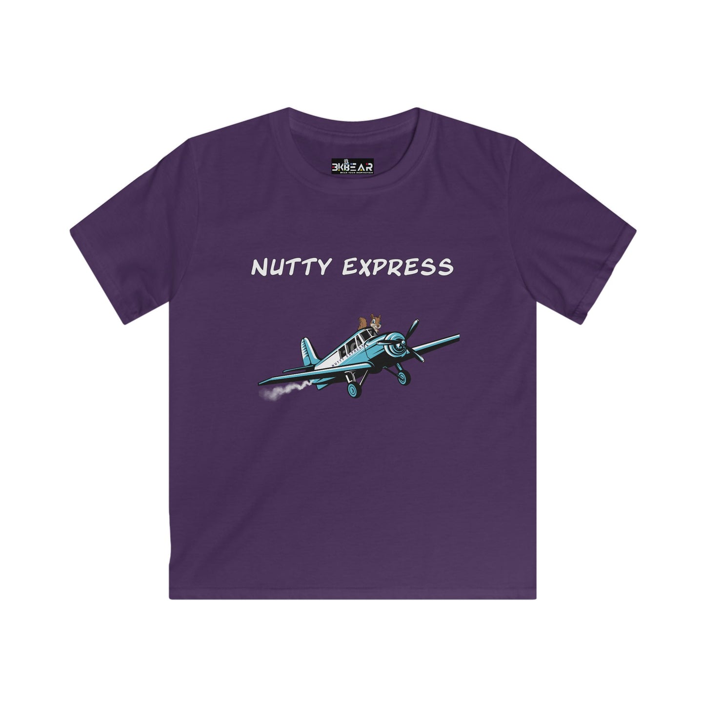 Nutty's Express Delivery. Always On-Time. Kids Softstyle Tee