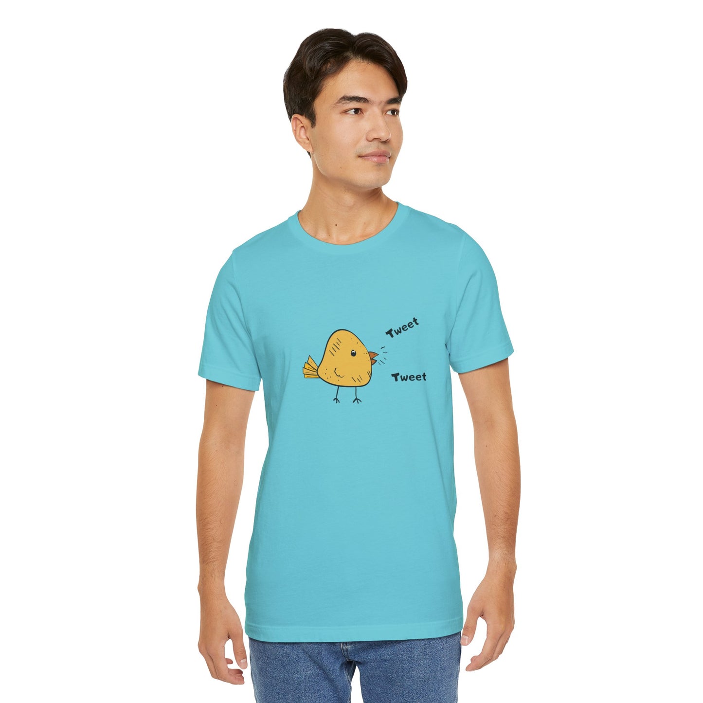 Tweet. Tweet.  Unisex Short Sleeve Tee