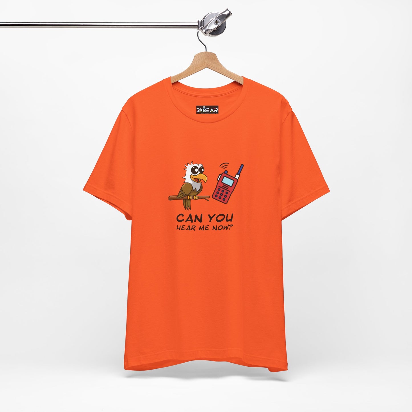 Burrowing Owl. Can You Hear Me Now? Unisex Jersey Short Sleeve Tee