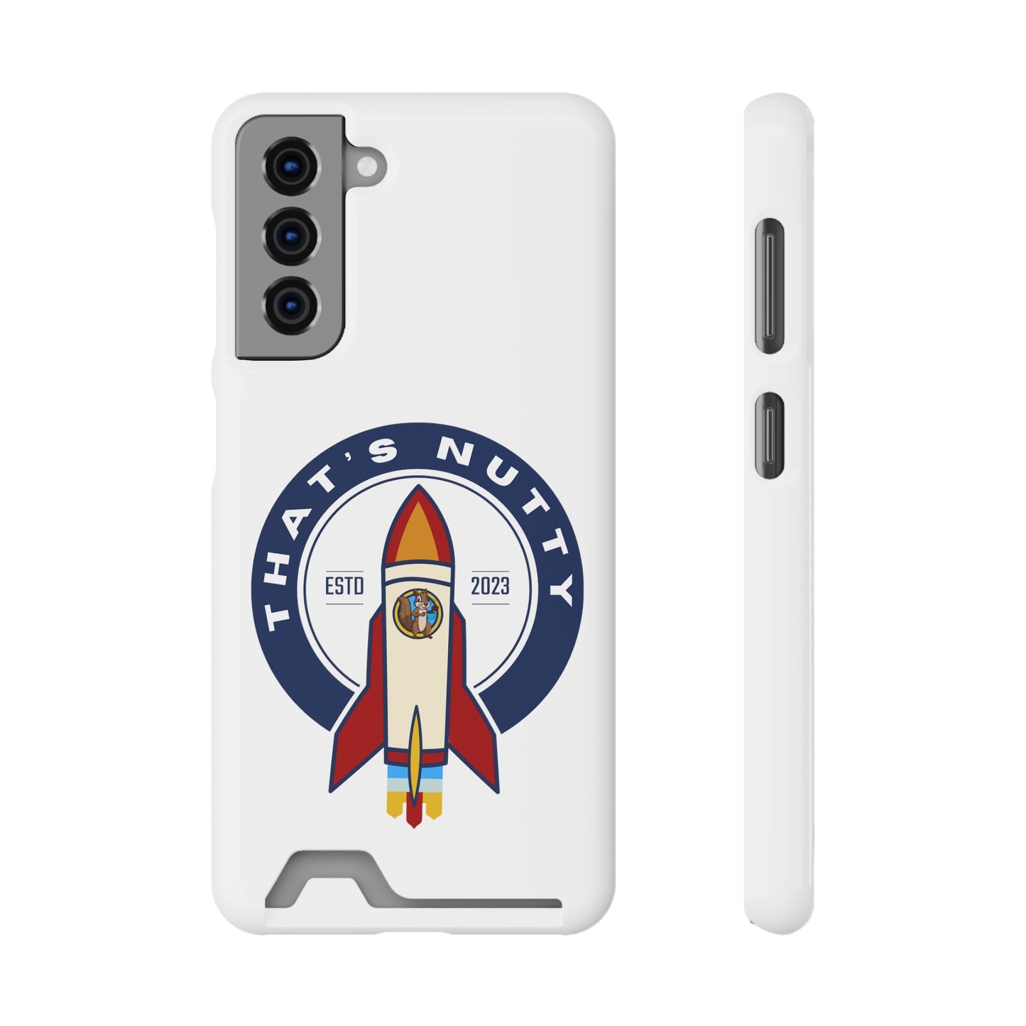 That's Nutty. Phone Case With Card Holder