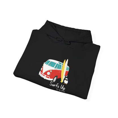 Surfs Up Dude. Unisex Heavy Blend™ Hooded Sweatshirt