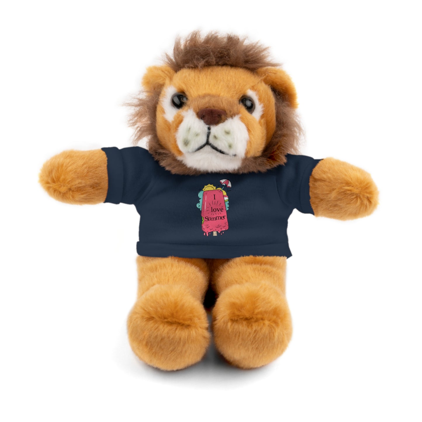 I Love Summer Panda. Stuffed Animals with Tee