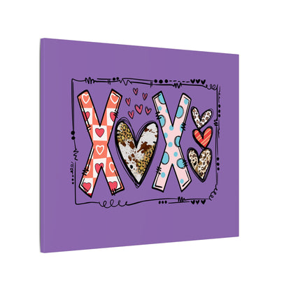 Sign of Love. XOXO. Canvas Gallery Wraps