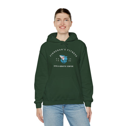 Shark Gym Hoodie – Finnegan’s Fitness & Aquatic Center Sweatshirt