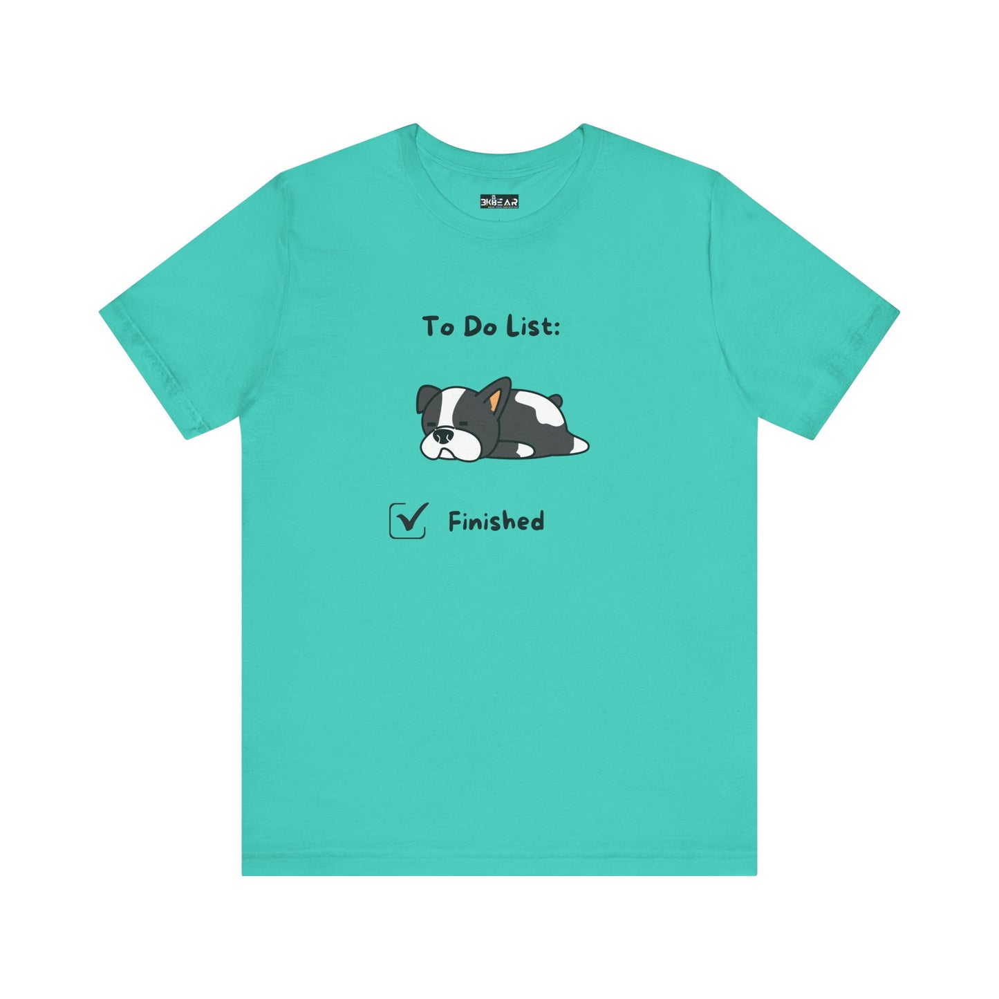 To Do List. Finished. Unisex Jersey Short Sleeve Tee