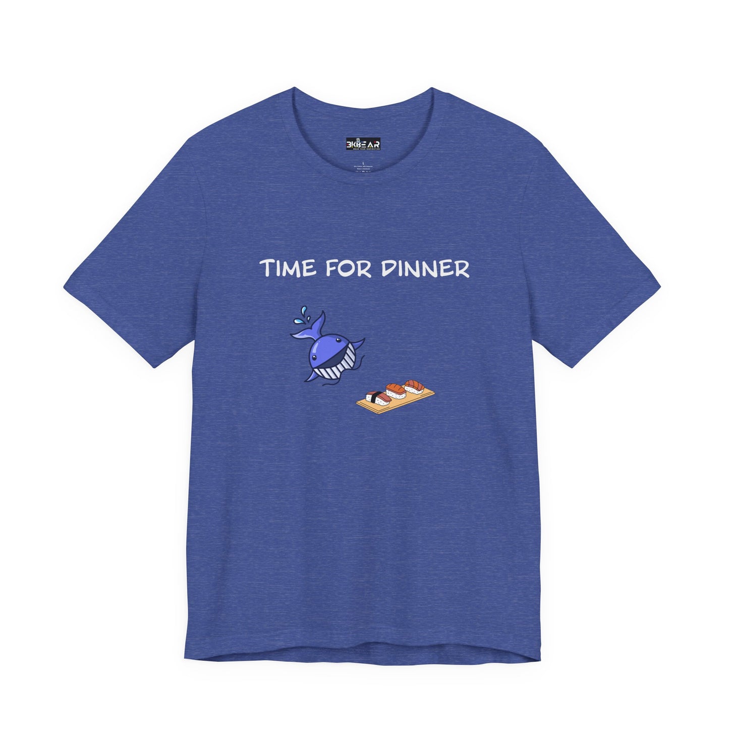 Time For Dinner. Unisex Jersey Short Sleeve Tee