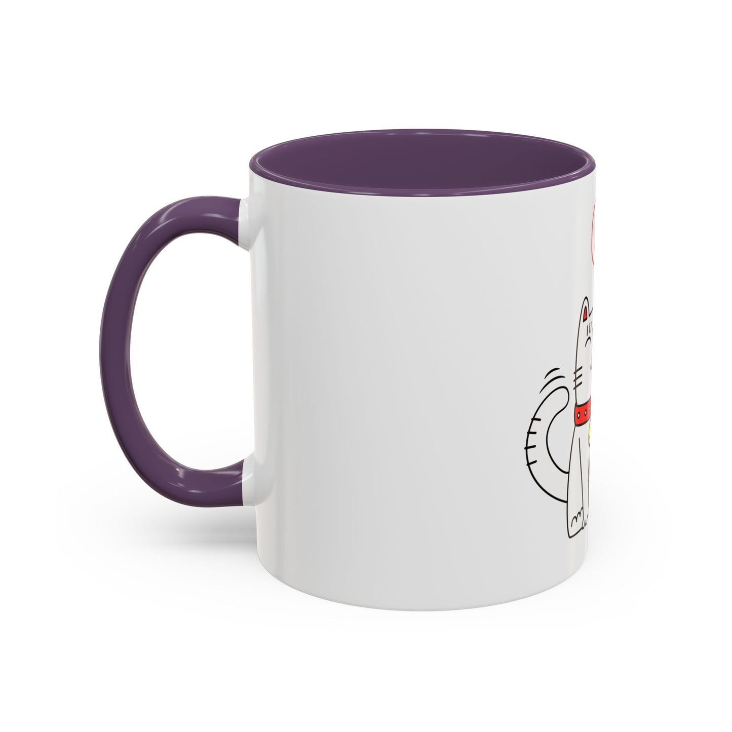 Oliver Says More Cats Is The Answer. Accent Coffee Mug, 11oz