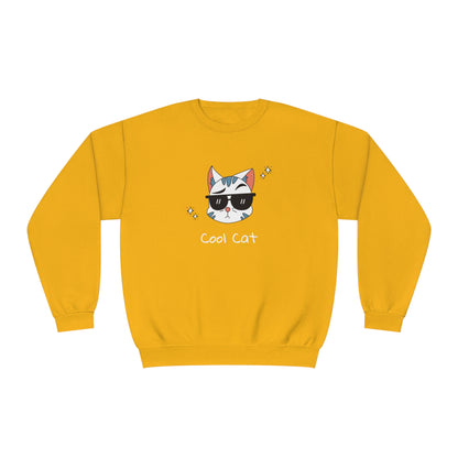 Coco The Coolest Cat I Know. Unisex NuBlend® Crewneck Sweatshirt