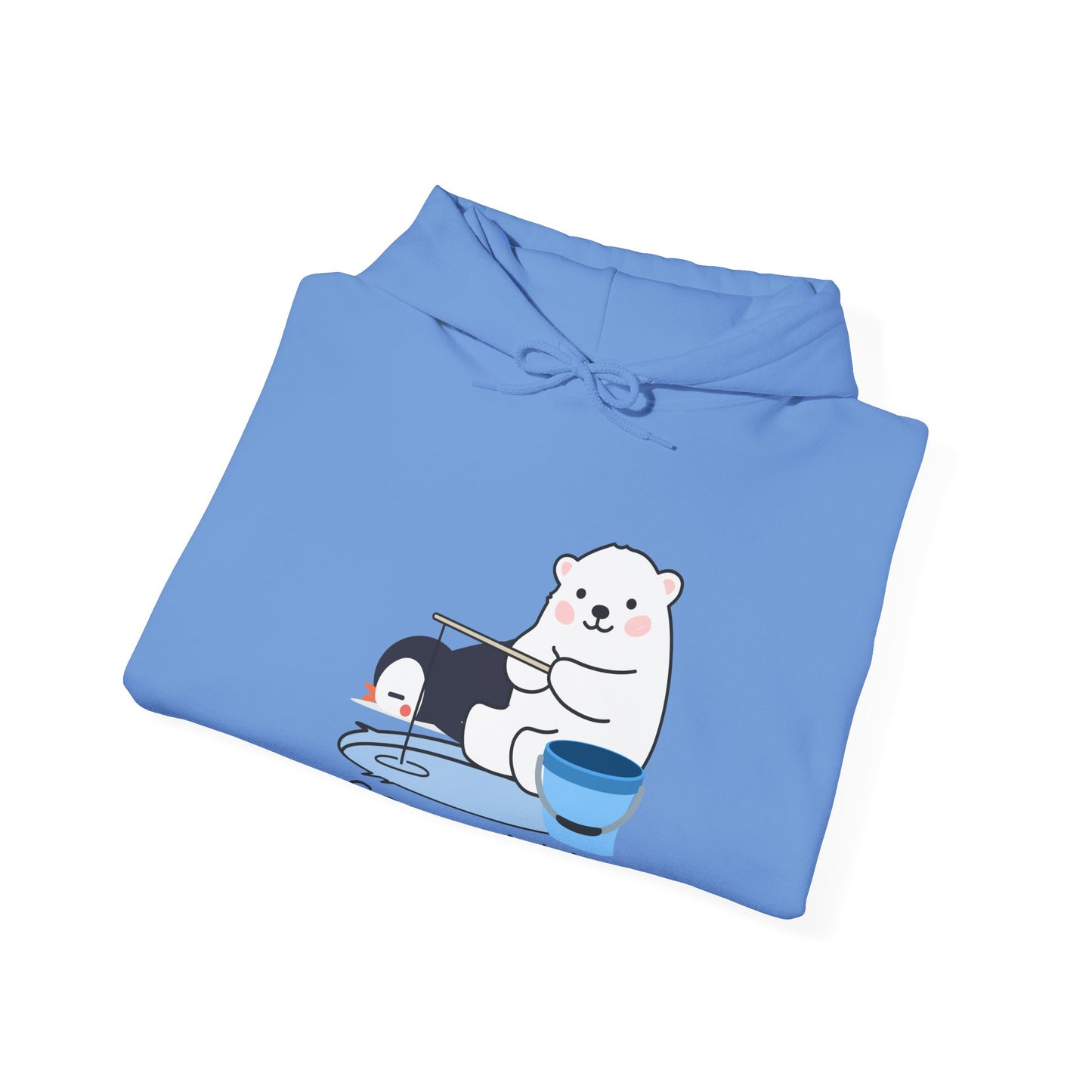 Gone Fishing. Unisex Hooded Sweatshirt.