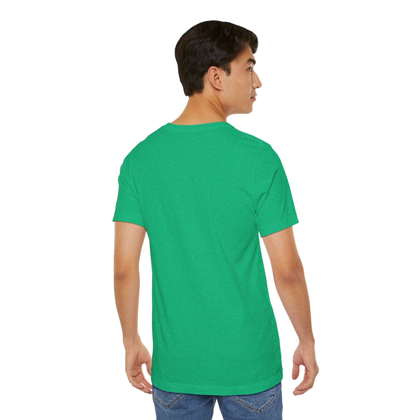 Peace, Love and Hoppiness. Unisex Jersey Short Sleeve Tee