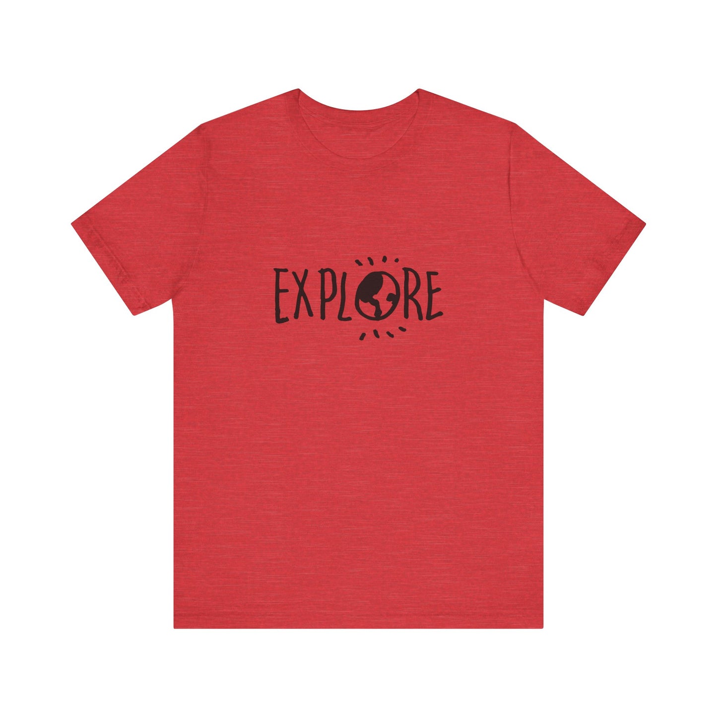 Explore. Unisex Jersey Short Sleeve Tee