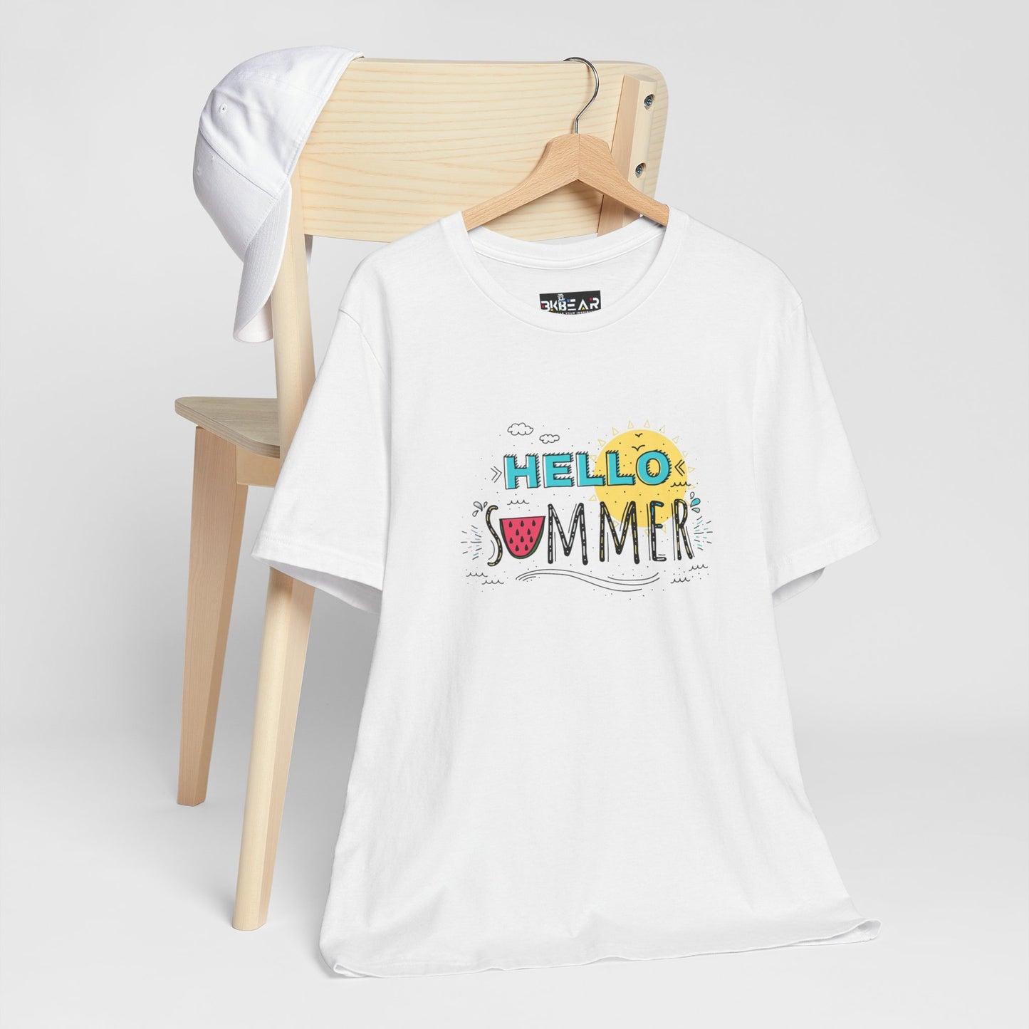 Hello Summer. Unisex Jersey Short Sleeve Tee