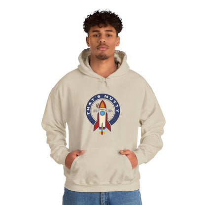 That's Nutty On A Rocket Ship Hooded Sweatshirt