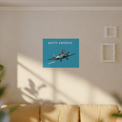 Nutty's Express Delivery. Always On-Time. Canvas Gallery Wraps
