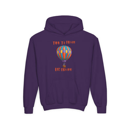 Time To Dream Big Dreams.  Kids Hoodie