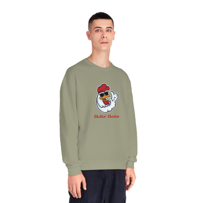 Chillin' Chicken. Unisex NuBlend® Crewneck Sweatshirt