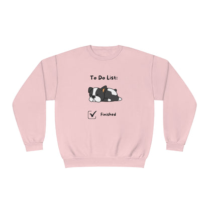 To Do List. Finished. Unisex NuBlend® Crewneck Sweatshirt