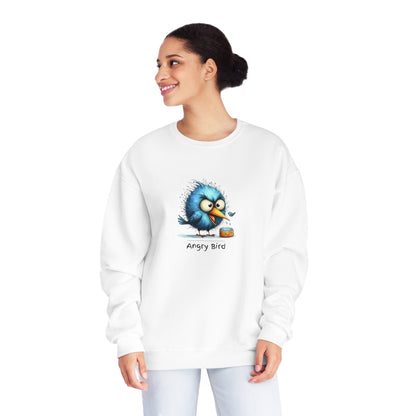 Angry bird.  Unisex NuBlend® Crewneck Sweatshirt