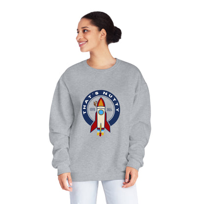 That's Nutty On A Rocket Ship..  Unisex NuBlend® Crewneck Sweatshirt